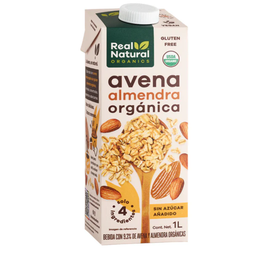 Leche de avena con almendra 1 lt Natureganix