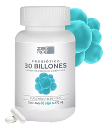 Probioticos inulina de agave caja con 30 softgel Maklen