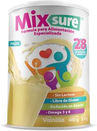 Suplemento alimenticio en polvo a base de proteina sabor nuez 400 gr Mixsure Dbt